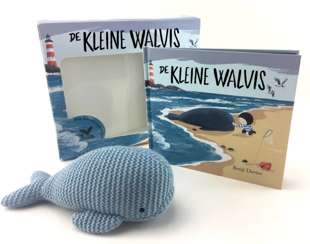 De kleine walvis – Benji Davies – boek cover