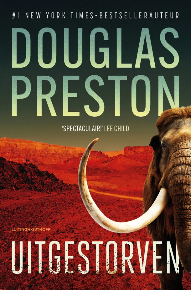 Uitgestorven – Douglas Preston – boek cover