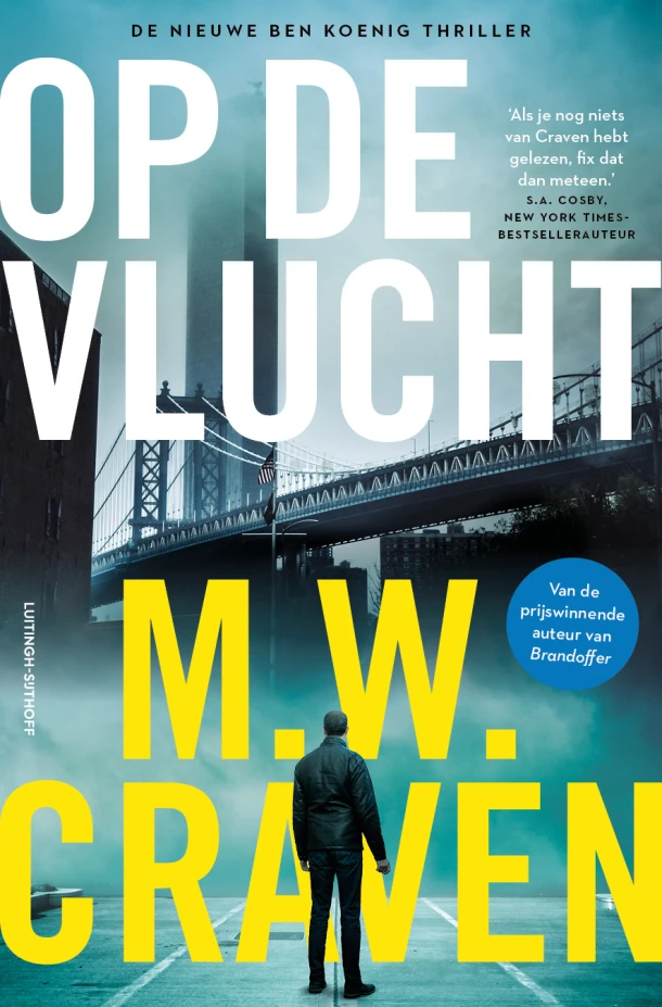 Op de vlucht – M.W. Craven – boek cover