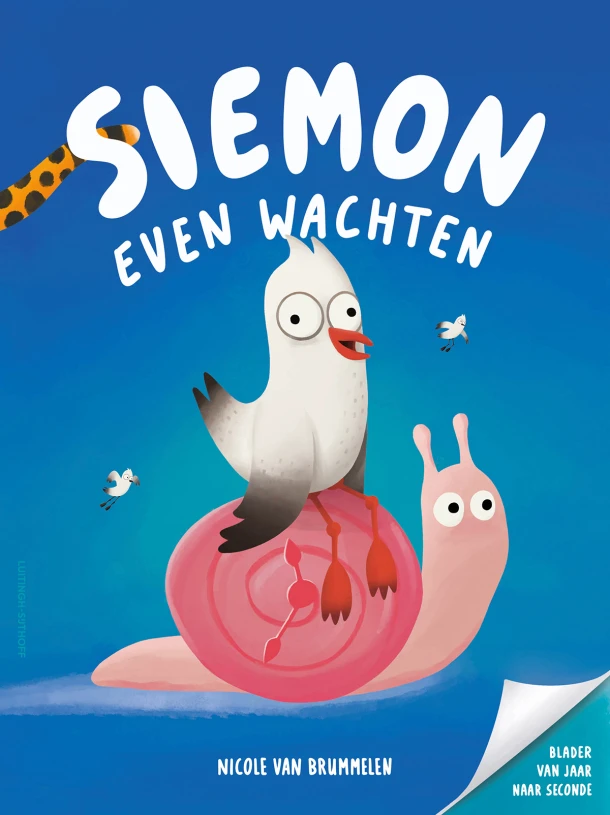 Siemon even wachten – Nicole van Brummelen – boek cover
