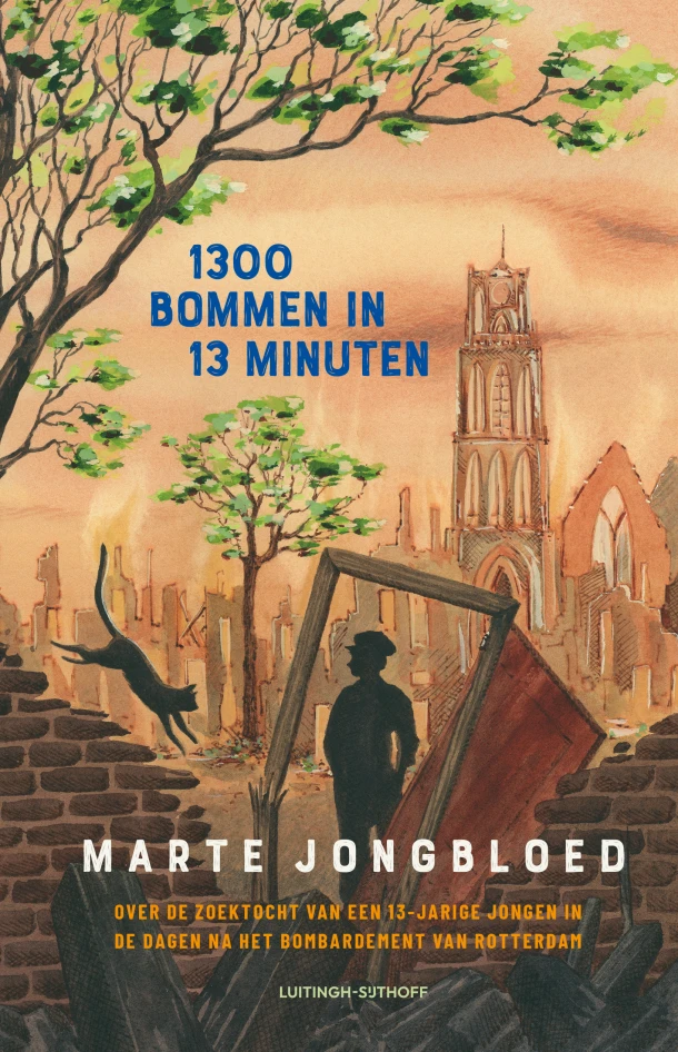 1300 bommen in 13 minuten – Marte Jongbloed – boek cover