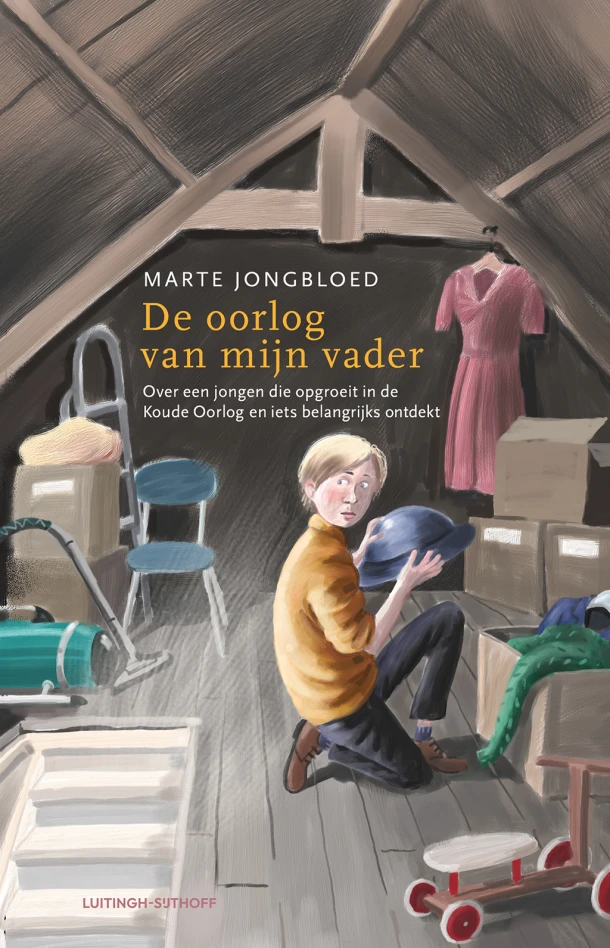 De oorlog van mijn vader – Marte Jongbloed – boek cover