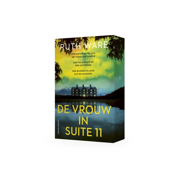De vrouw in suite 11 – Ruth Ware – boek cover