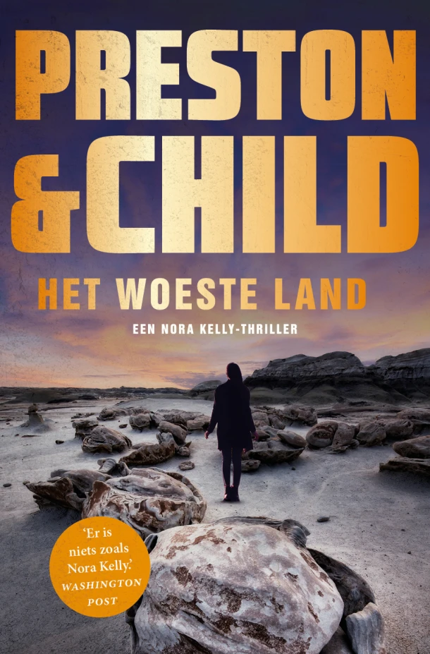 Het woeste land – Preston & Child – boek cover