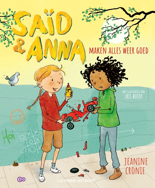 Saïd en Anna maken alles weer goed – Jeanine Cronie – boek cover