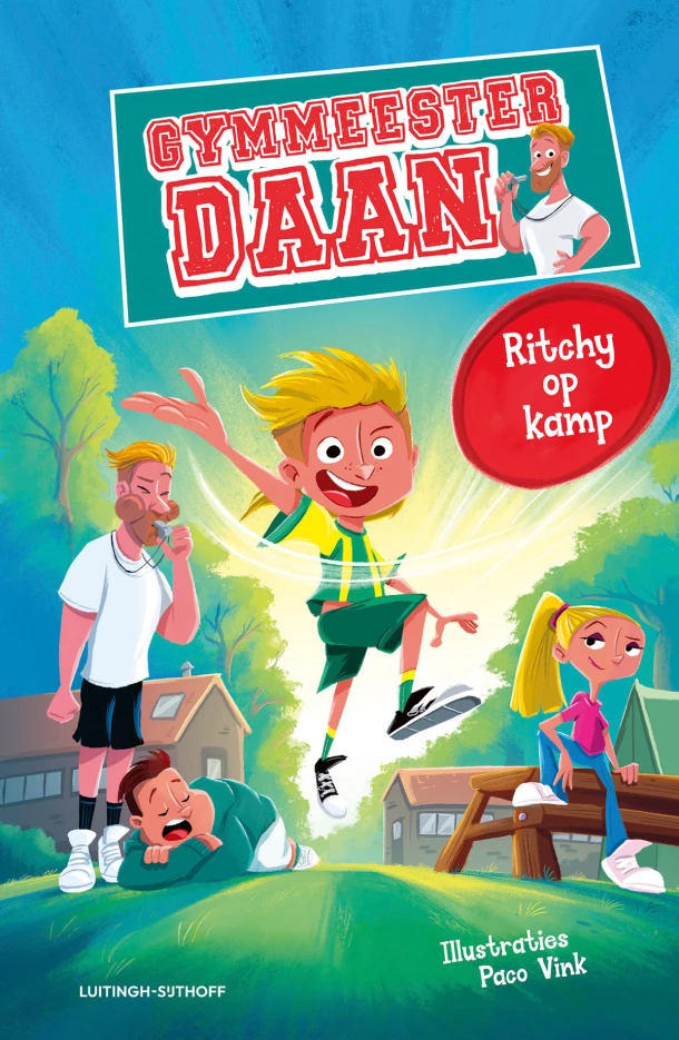 Ritchy op kamp – Daan Verver – boek cover