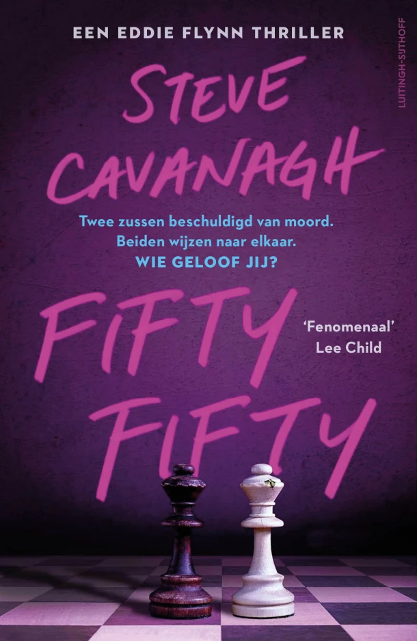 Fiftyfifty – Steve Cavanagh – boek cover
