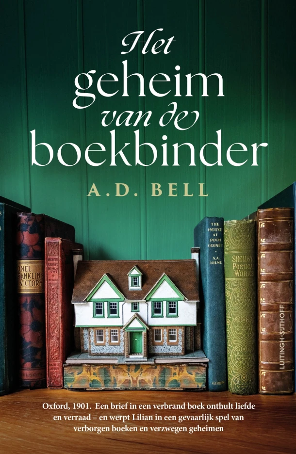 Het geheim van de boekbinder – A.D. Bell – boek cover