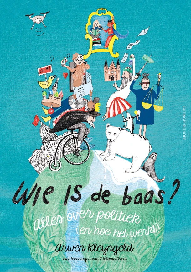 Wie is de baas? – Arwen Kleyngeld – boek cover