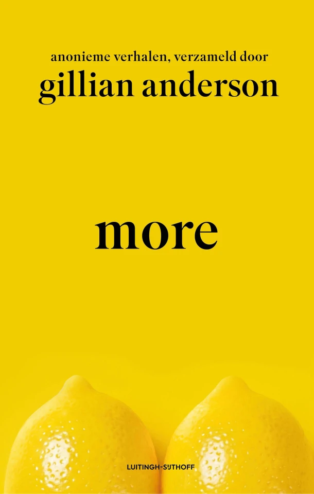 More – Gillian Anderson – boek cover