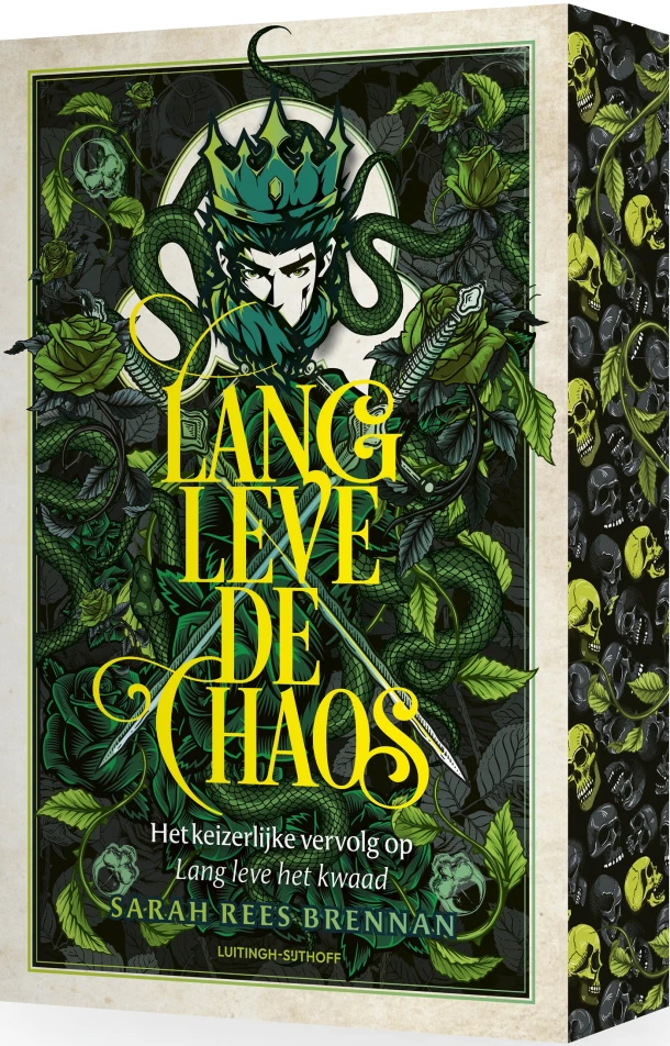 Lang leve de chaos – Sarah Rees Brennan – boek cover