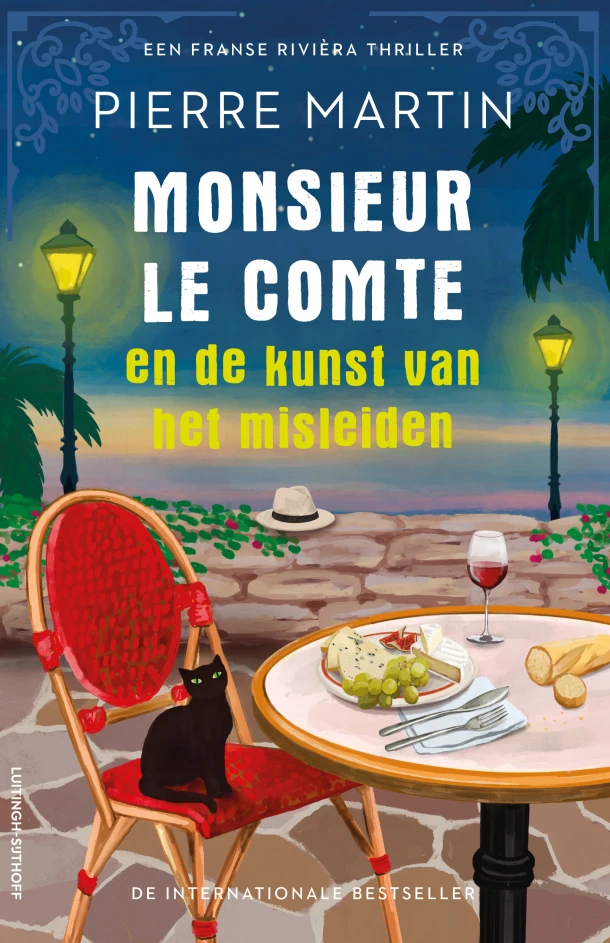 Monsieur le Comte en de kunst van het misleiden – Pierre Martin – boek cover