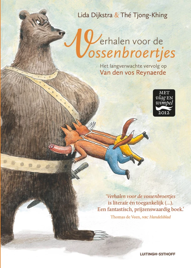 Verhalen voor de vossenbroertjes – Lida Dijkstra – boek cover