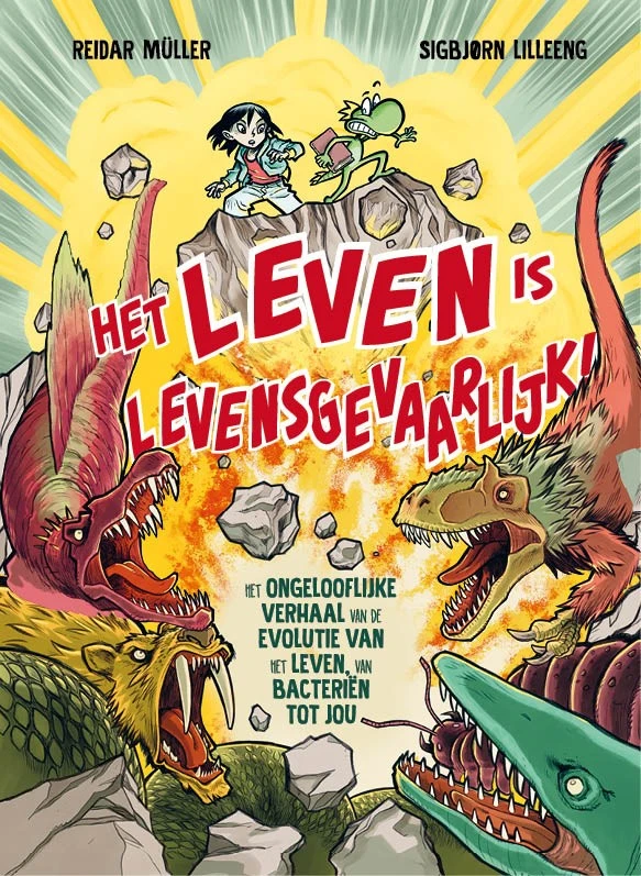 Het leven is levensgevaarlijk! – Reidar Müller – boek cover