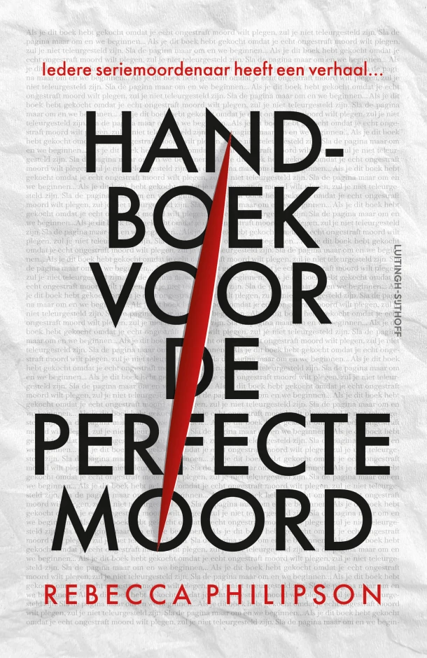 Handboek voor de perfecte moord – Rebecca Philipson – boek cover