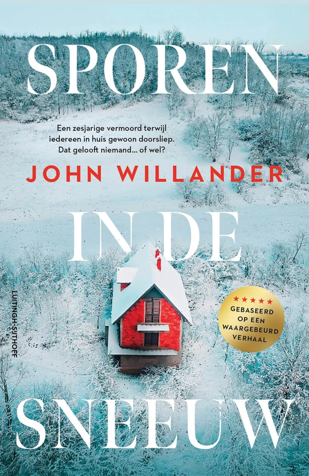 Sporen in de sneeuw – John Willander – boek cover