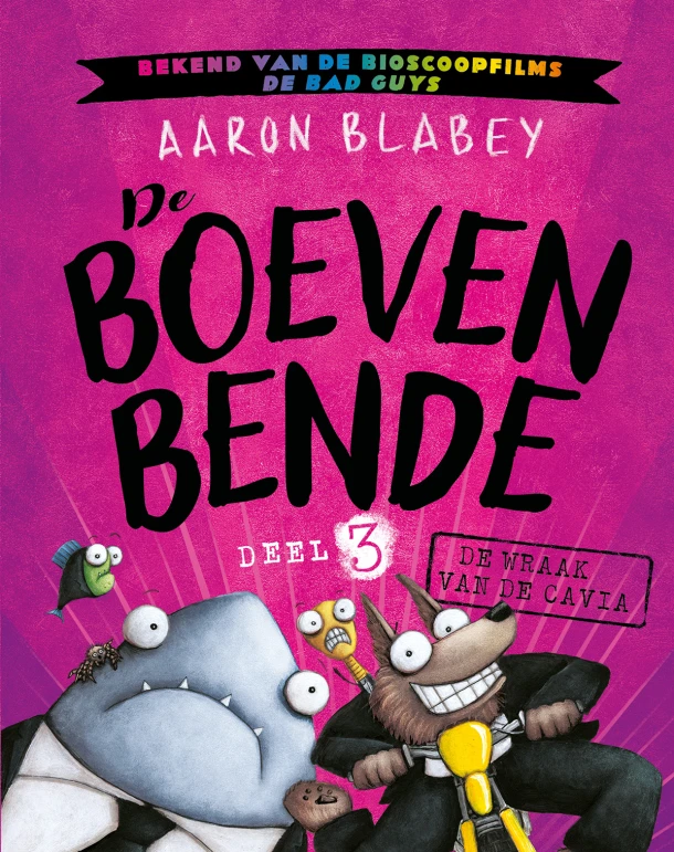 De wraak van de cavia – Aaron Blabey – boek cover