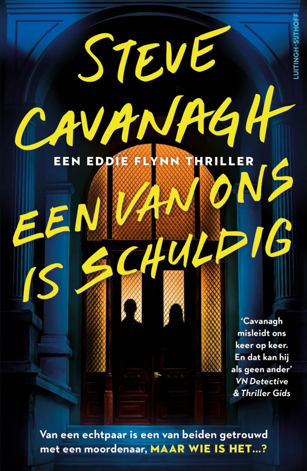 Een van ons is schuldig – Steve Cavanagh – boek cover