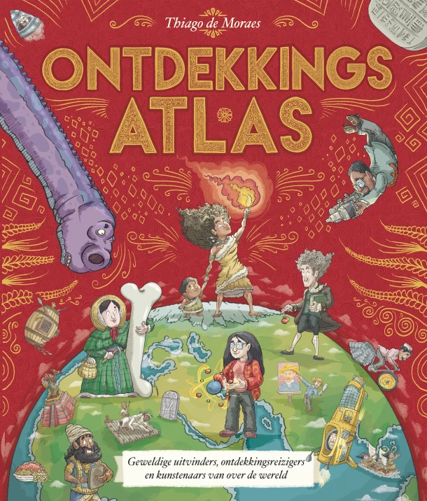 Ontdekkingsatlas – Thiago de Moraes – boek cover