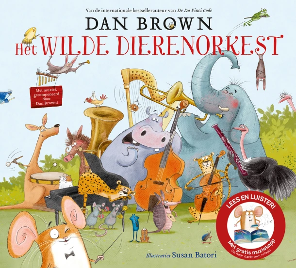 Het wilde dierenorkest – Dan Brown – boek cover