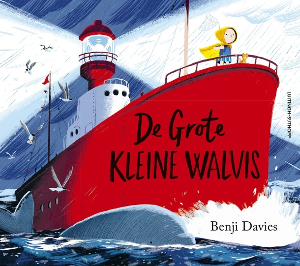 De grote kleine walvis – Benji Davies – boek cover