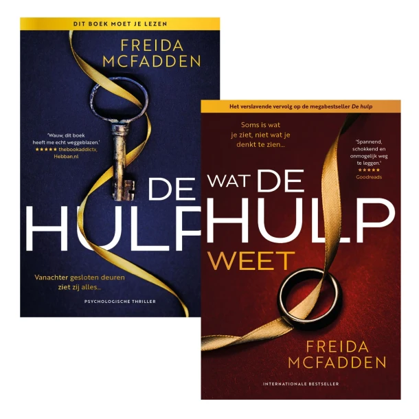 Boekenset De hulp en De hulp 2 - Wat de hulp weet – boek cover