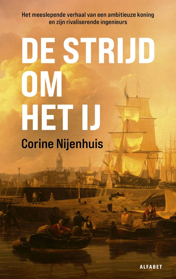 De strijd om het IJ – Corine Nijenhuis – boek cover