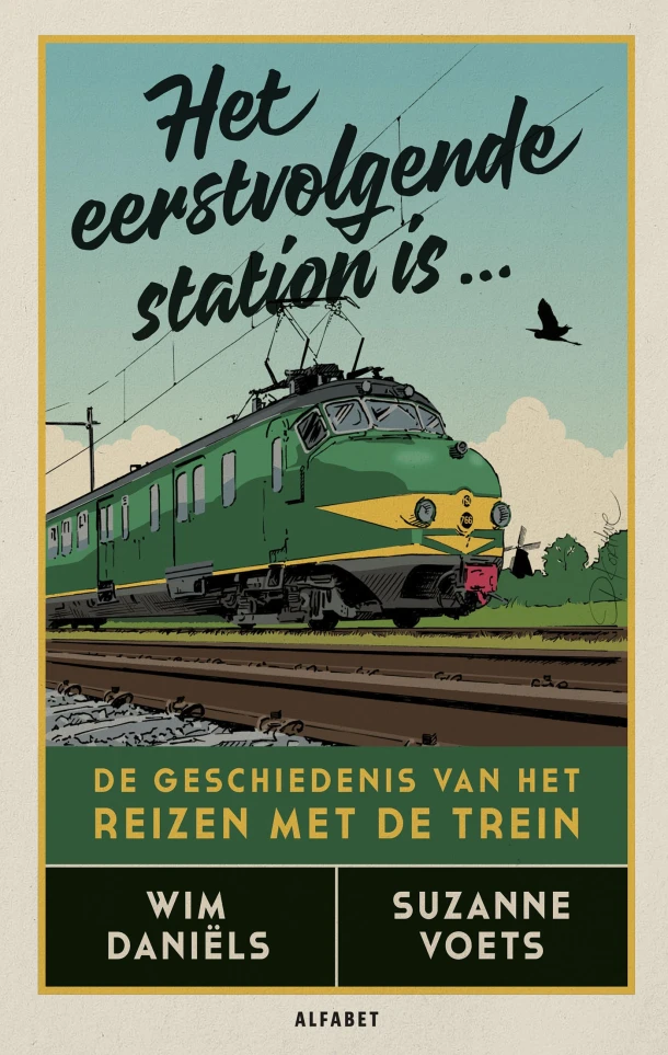Het eerstvolgende station is... – Wim Daniëls – boek cover
