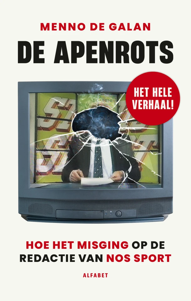 De apenrots – Menno de Galan – boek cover