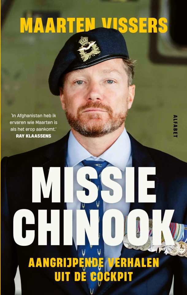 Missie Chinook – Maarten Vissers – boek cover