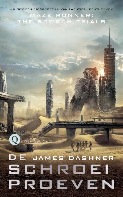 De schroeiproeven – James Dashner – boek cover