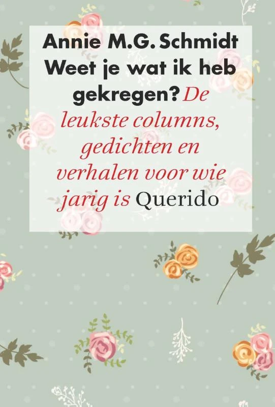 Weet je wat ik heb gekregen – Annie M.G. Schmidt – boek cover