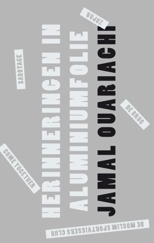 Herinneringen in aluminiumfolie – Jamal Ouariachi – boek cover