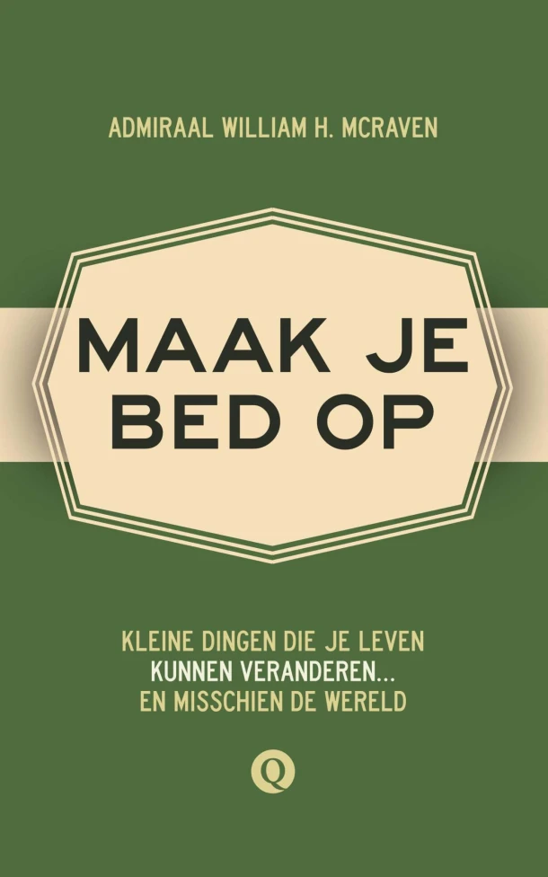 Maak je bed op – Admiraal McRaven – boek cover
