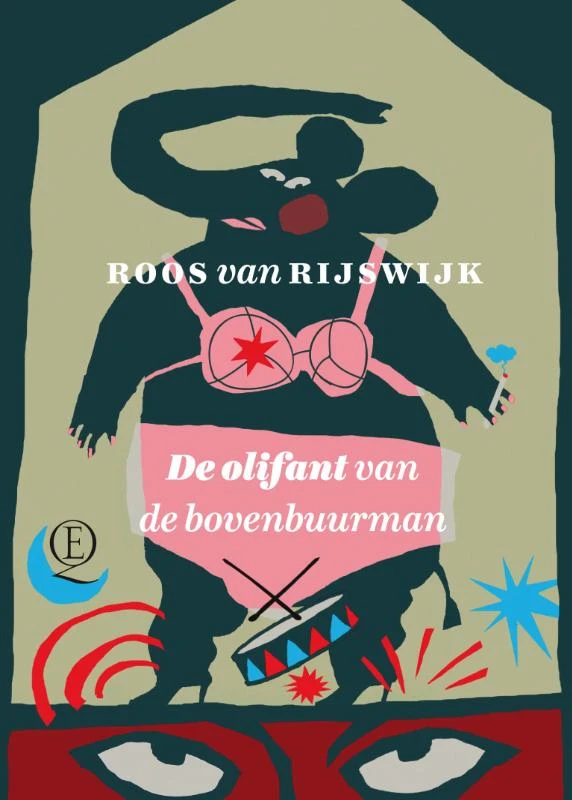 De olifant van de bovenbuurman – Roos van Rijswijk – boek cover