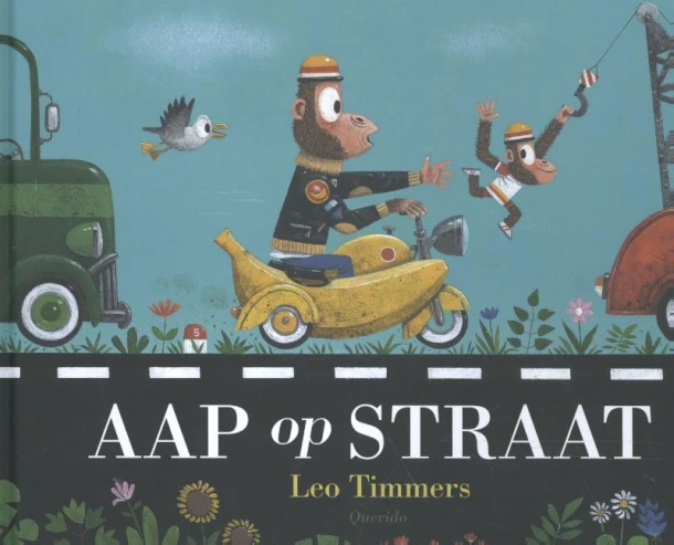 Aap op straat – Leo Timmers – boek cover