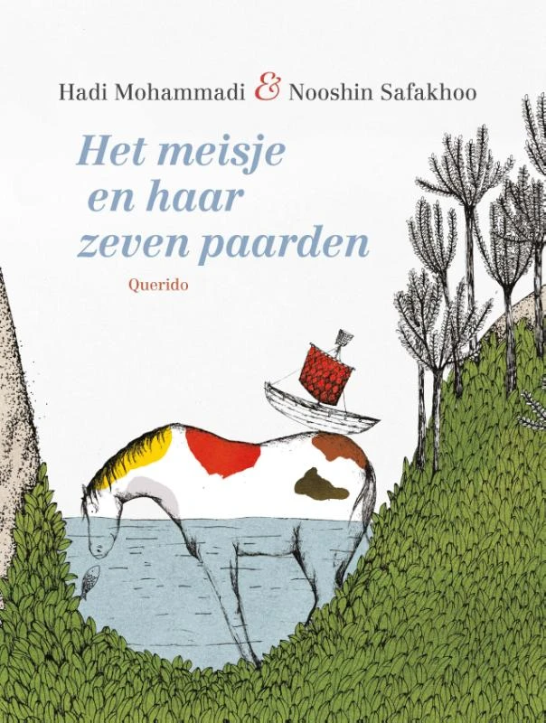 Het meisje en haar zeven paarden – Hadi Mohammadi – boek cover
