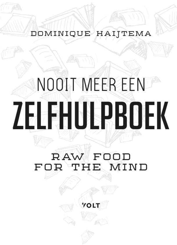 Nooit meer een zelfhulpboek – Dominique Haijtema – boek cover