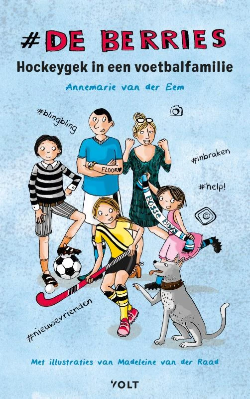 Hockeygek in een voetbalfamilie – Annemarie van der Eem – boek cover