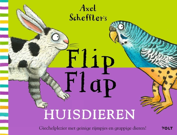Flip Flap Huisdieren – Axel Scheffler – boek cover