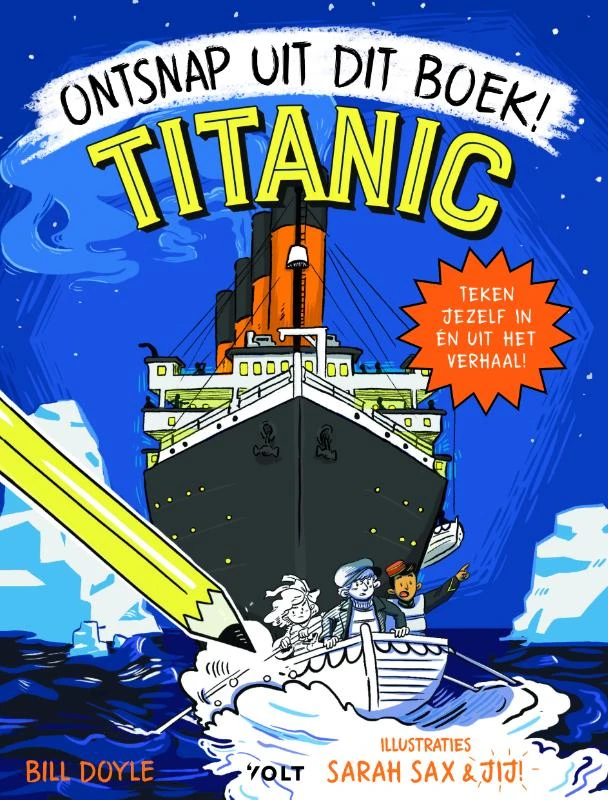 Ontsnap uit dit boek - Titanic