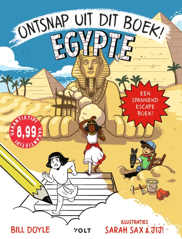 Ontsnap uit dit boek-Egypte – Bill Doyle – boek cover
