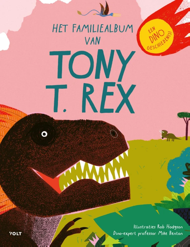 Het familiealbum van Tony T. rex – Rob Hodgson – boek cover