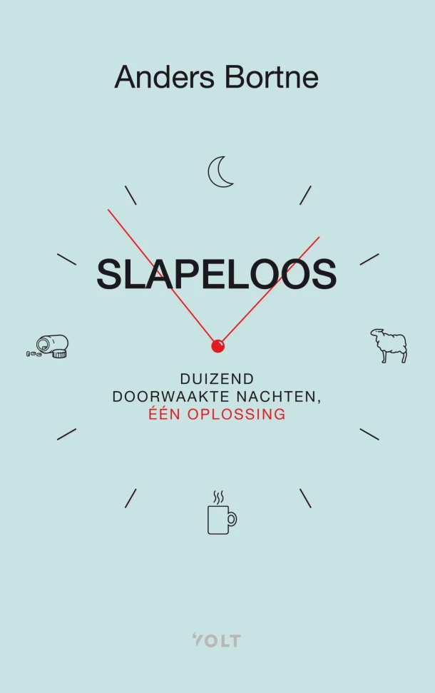 Slapeloos – Anders Bortne – boek cover