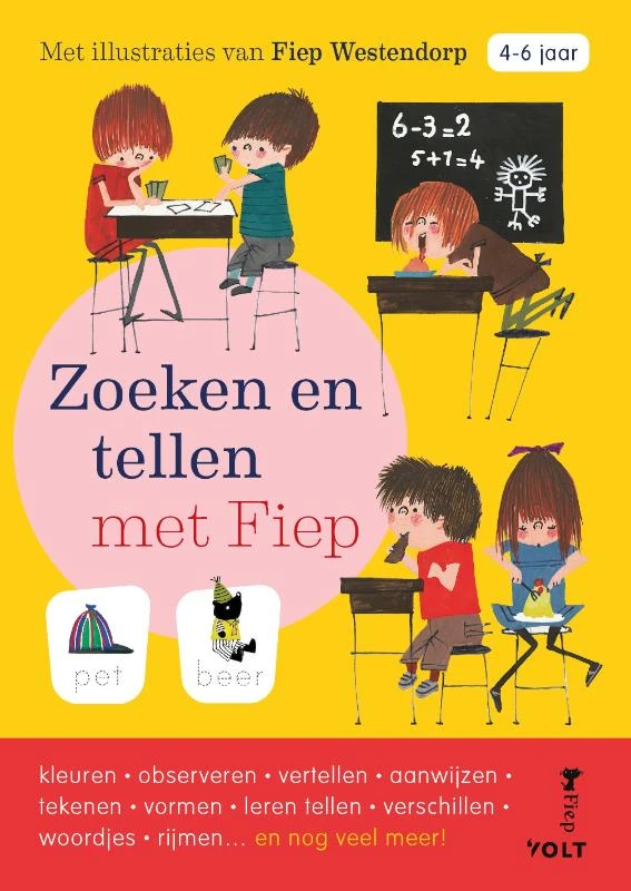 Zoeken en tellen met Fiep – Fiep Westendorp – boek cover