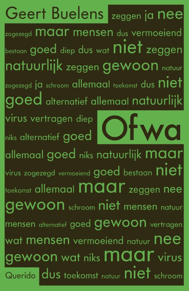 Ofwa – Geert Buelens – boek cover