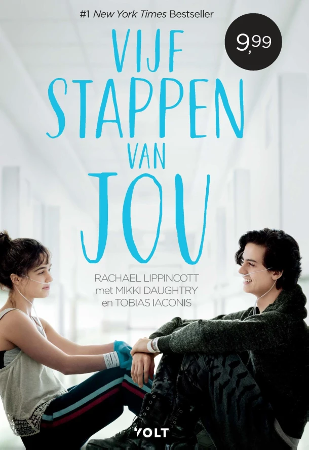 Vijf stappen van jou – Rachael Lippincott – boek cover