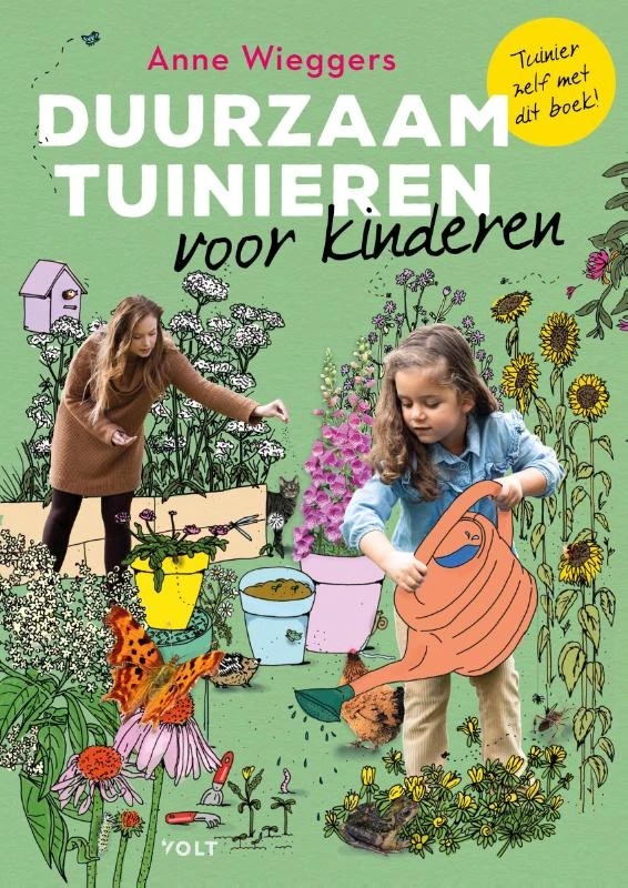 Duurzaam tuinieren voor kinderen – Anne Wieggers – boek cover