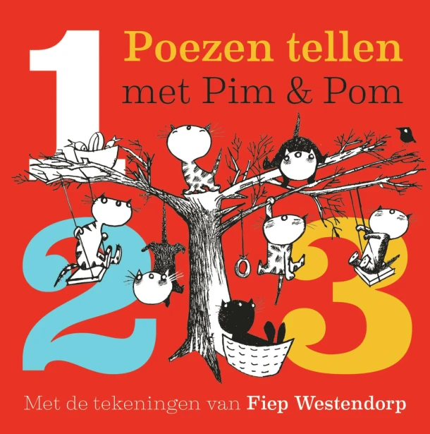 Poezen tellen met Pim en Pom – Fiep Westendorp – boek cover