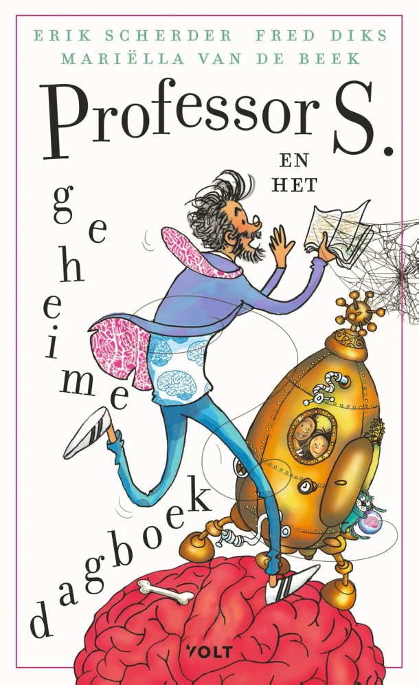 Professor S. en het geheime dagboek – Erik Scherder – boek cover